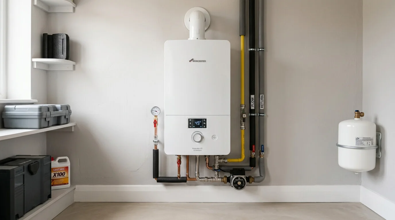 boiler installation in Bury